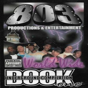 803 Productions underground compilation book one Columbia SC front 2.jpg