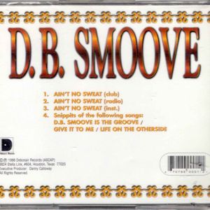 D.B. SMOOVE Ain't No Sweat 2.jpg