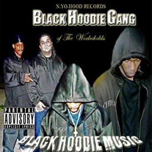 Black Hoodie Gang black hoodie music Stockton, CA front 2009.jpg