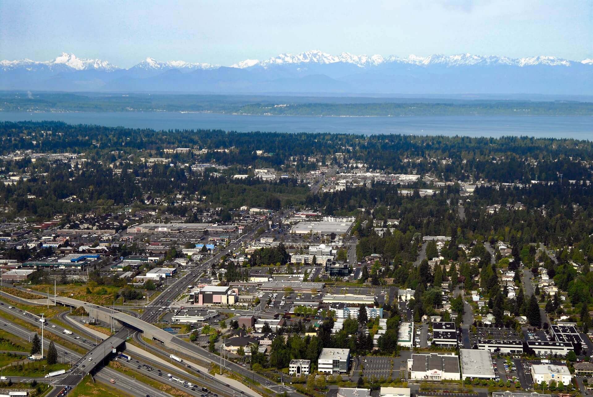 Lynnwood Wa Usa Por Volta De Dezembro De 2022 : Vista Aproximada