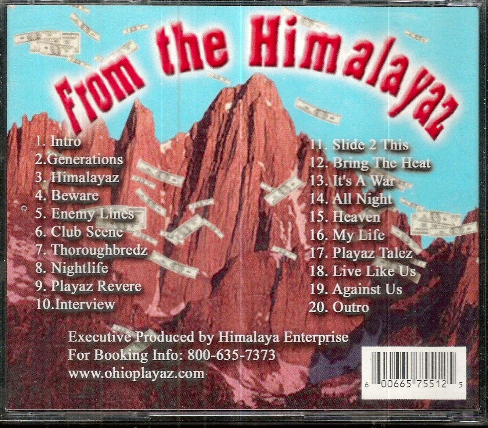 From The Himalayaz by 2nd Generation Ohio Playaz (CD 1999 7170 