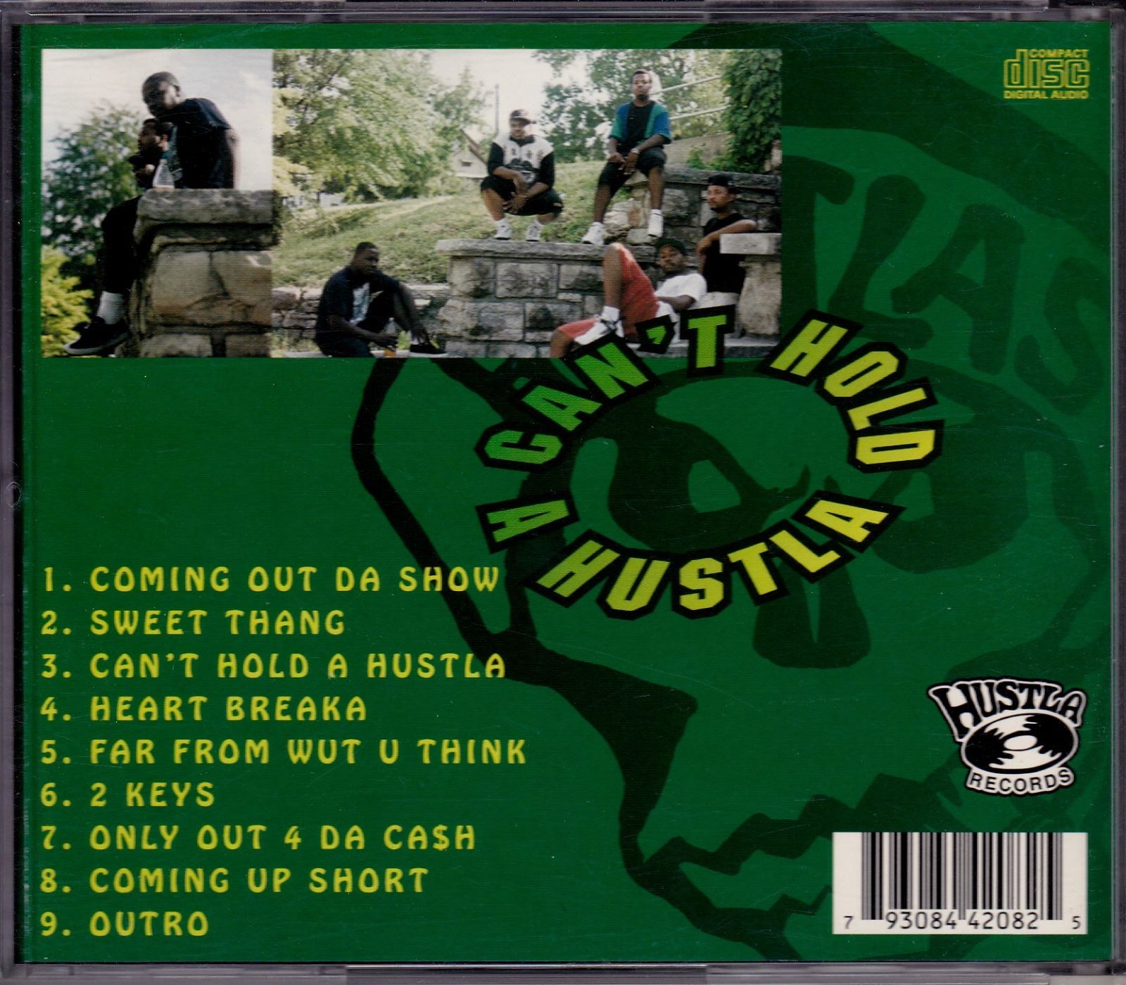 5.0 Hustlas: Can't Hold A Hustla: CD
