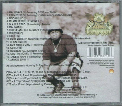 Animal Livin by Big OX (CD 2004 Dostrelark Records) in Marrero 