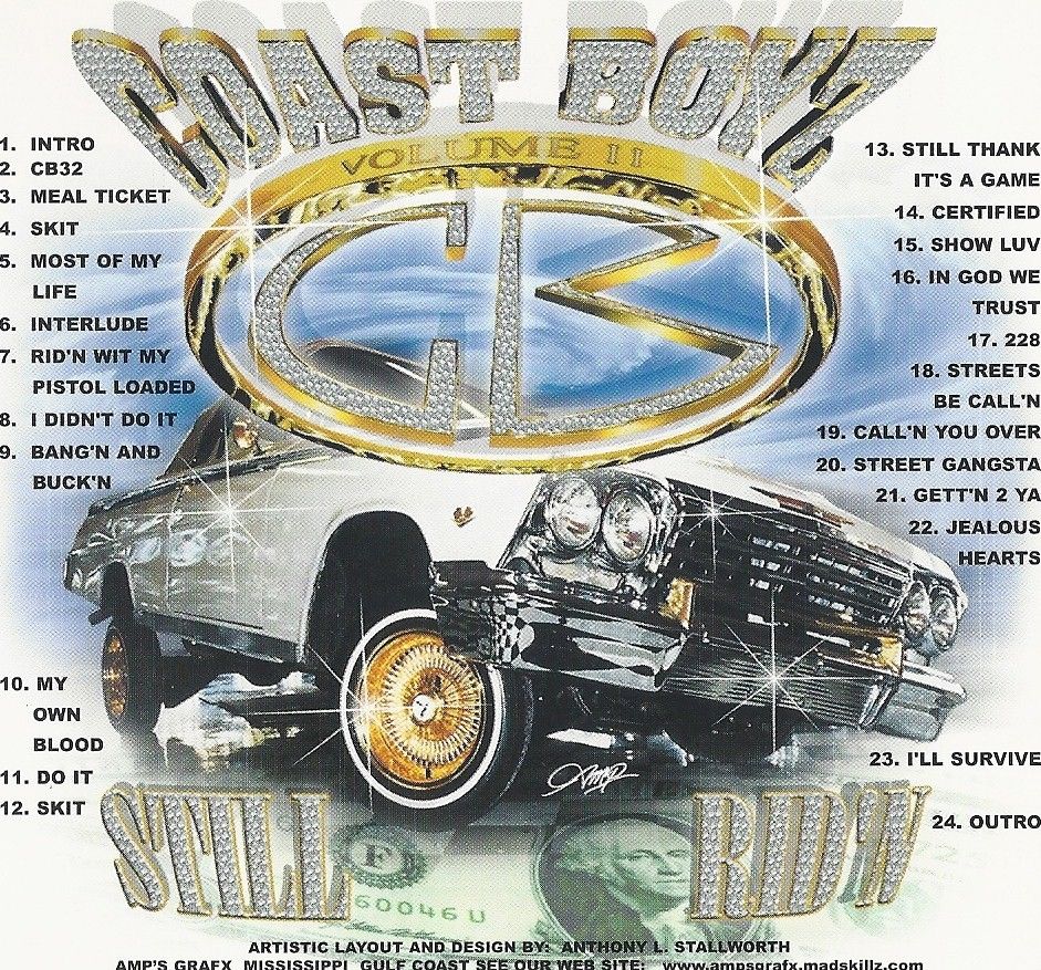 Coast Boyz: Volume II: Still Rid'n: CD Coast Boyz: Volume II: Still Rid'n: CD