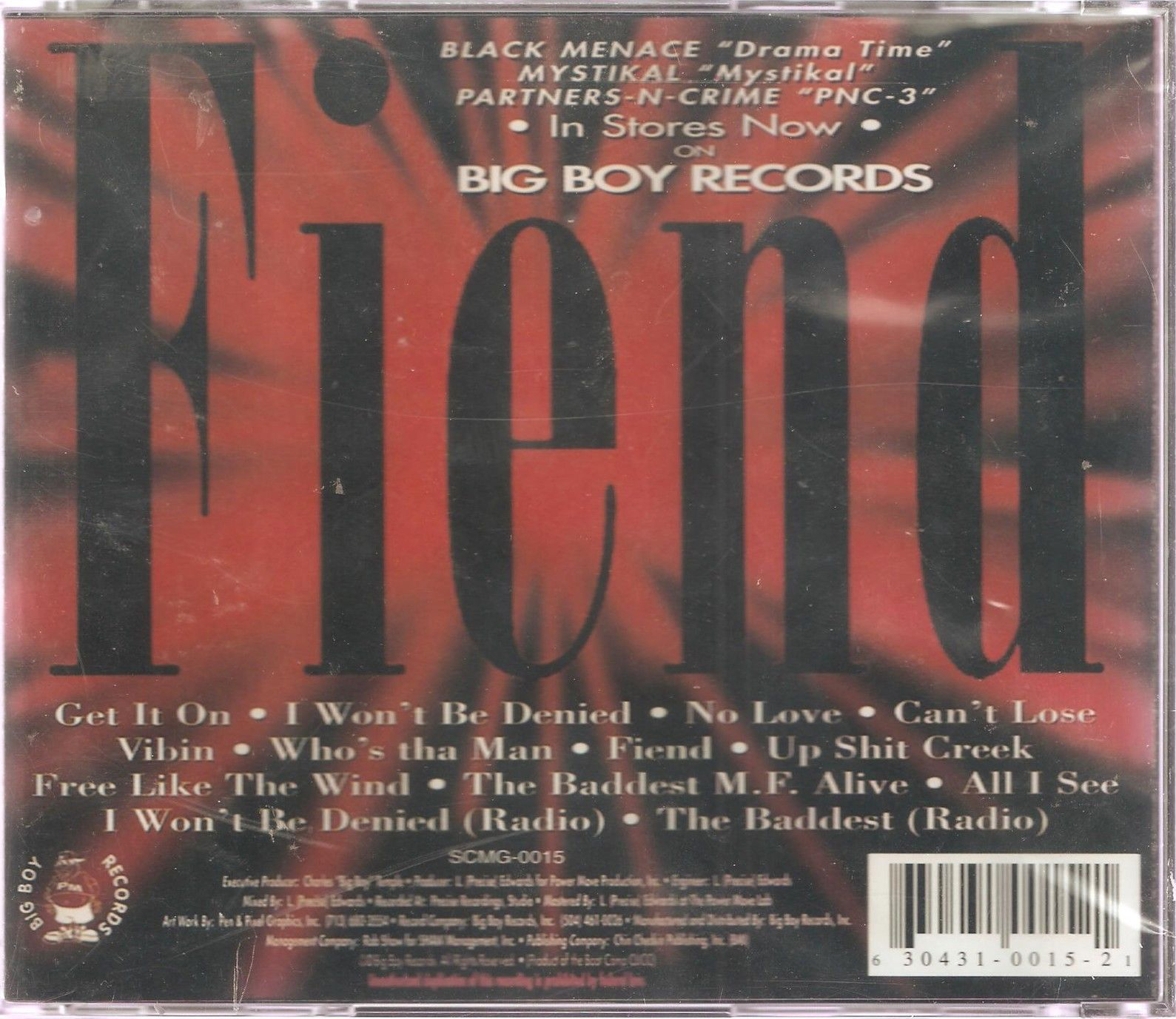 Black Menace (Big Boy Records, The Menace Entertainment Group) in New  Orleans | Rap - The Good OlDayz