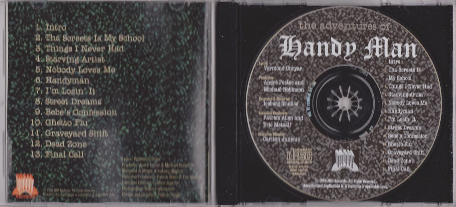 The Adventures Of Handy Man by Handy Man (CD 1996 MIH Make It 