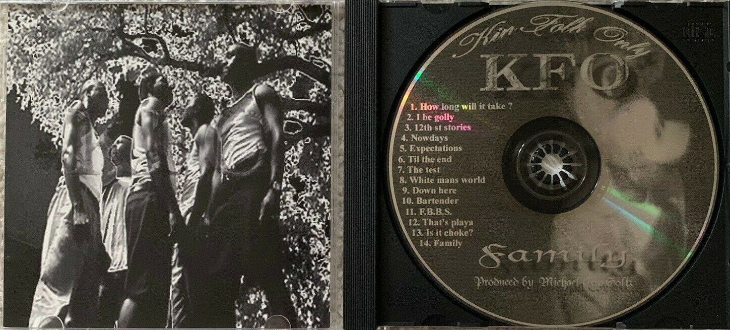 KFO Family by Kin Folk Only (CD 2001 8-Track Records) in Austin | Rap ...