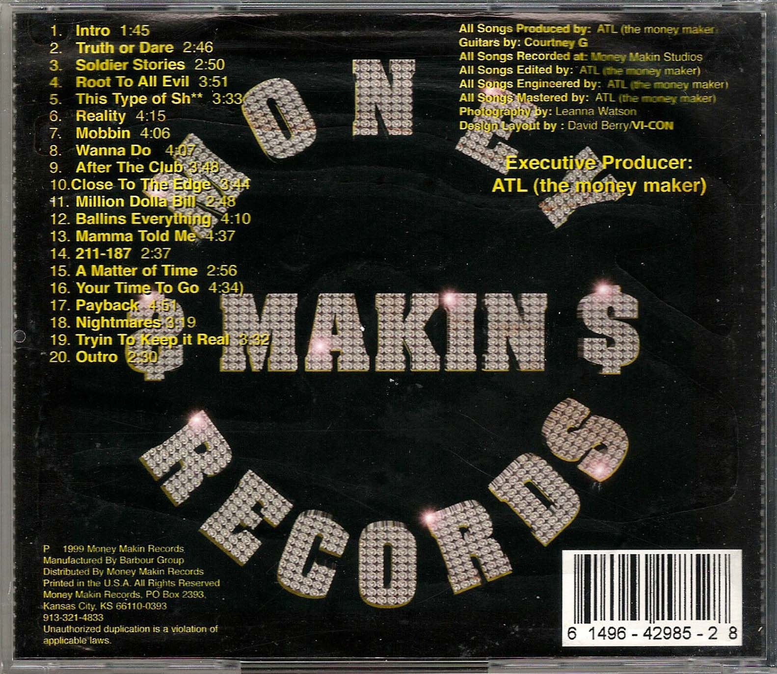 Ballins Everything by Players Assoc. (CD 1999 Money Makin Records