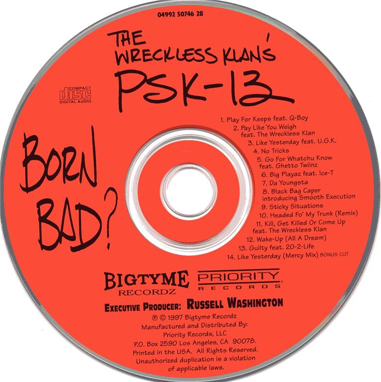 洋楽 PSK-13 BORN BAD? Born Bad? - Album by PSK-13 | Spotify
