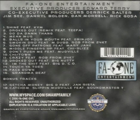 Droked Out (The Movement) by Jah Rista (CD 2006 Fa-One Entertainment ...