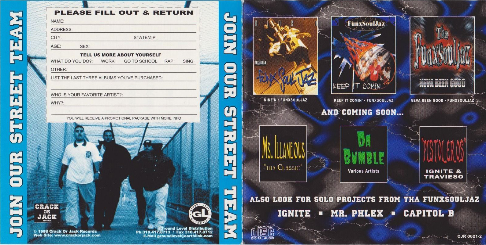 G-RAP/THA FUNXSOULJAZ HKDEU-m65088538423 CD・DVD・ブルーレイ