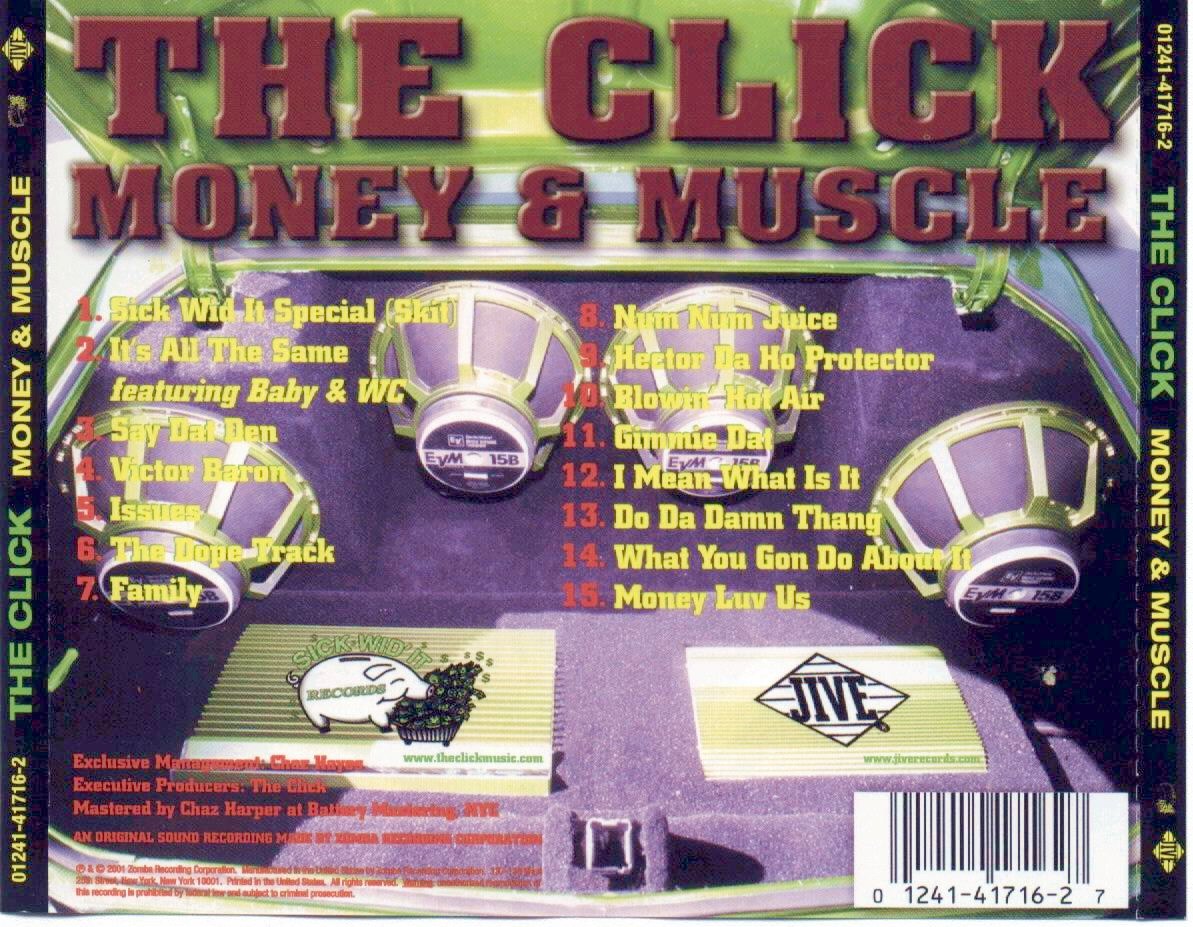 Money & Muscle by The Click (CD 2001 Jive) in Vallejo | Rap - The Good ...