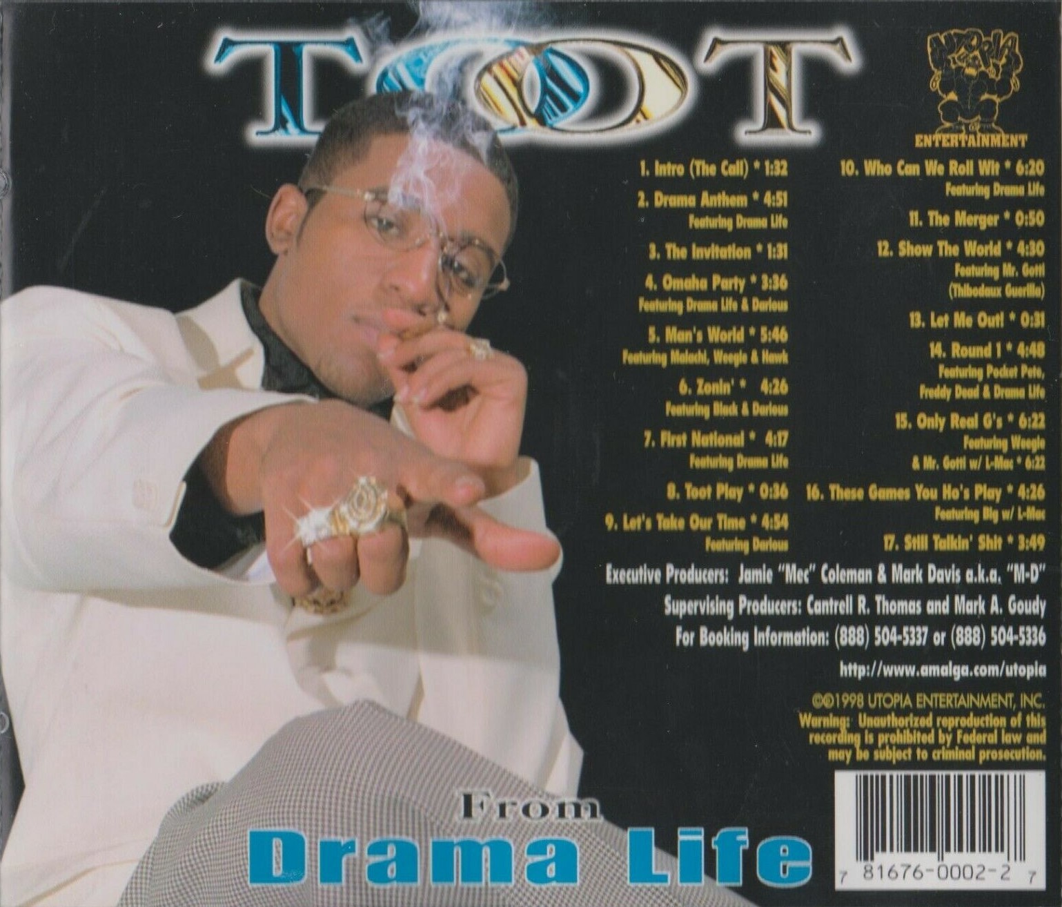 Toot (Graceside Records, Utopia Entertainment) in Omaha | Rap 