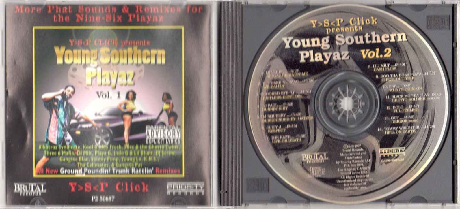 Y.S.P. Click Presents Young Southern Playaz Volume 2 by Various