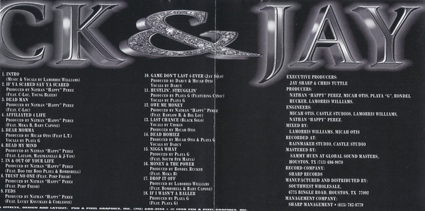 Affiliated 4 Life by Black & Jay (CD 1998 Sharp records) in 