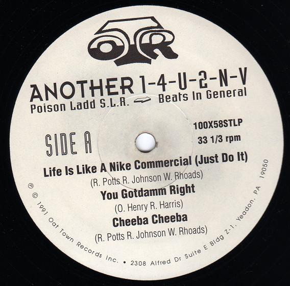 Another 1-4-U-2-N-V by Poison Ladd S.L.R. / Beats In General 
