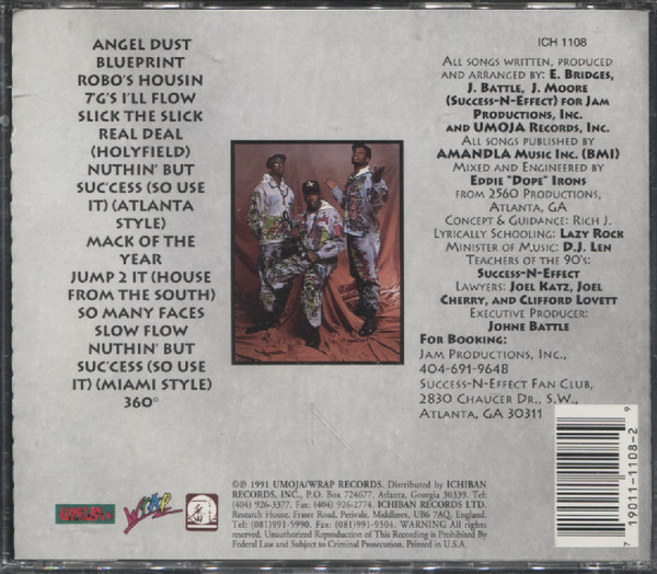 Success-N-Effect/Success N Effect: In Tha Hood: CD Success-N-Effect/Success N Effect: In Tha Hood: CD