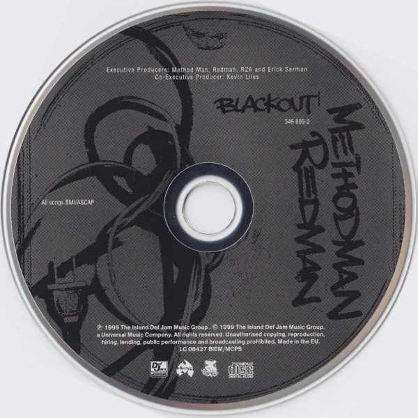 Blackout! by Method Man (CD 1999 Def Jam Recordings) in Newark | Rap ...
