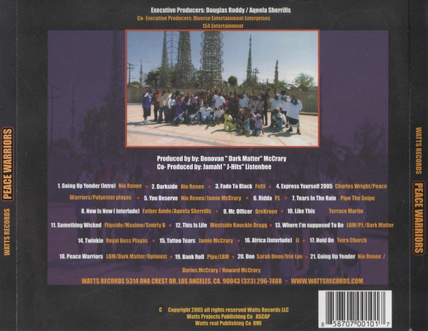 Brothas Gonna Work It Out by Peace Warriors (CD 2005 Watts Records 