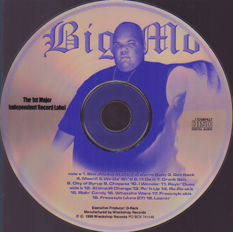 Big Moe: City Of Syrup: CD Big Moe: City Of Syrup: CD