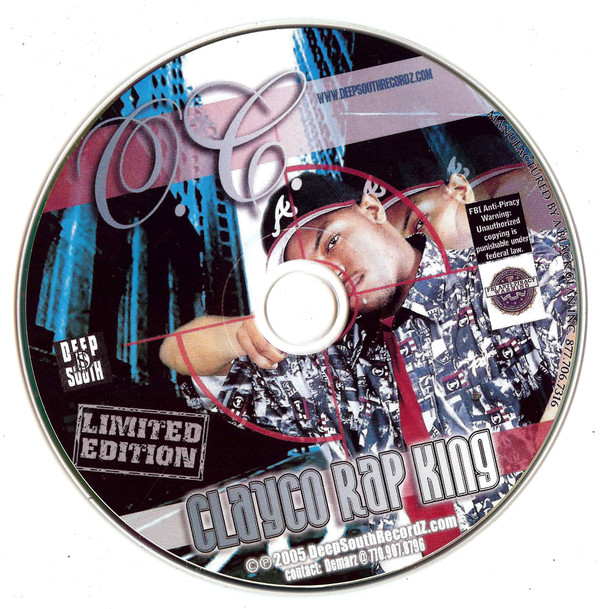Clayco Rap King by O.C. (CD 2005 Deepsouth Records) in Atlanta | Rap ...