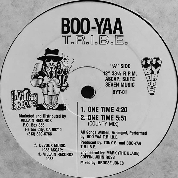 Coming Hard To America by Boo-Yaa Tribe (Vinyl 1988 Villain Records) in ...