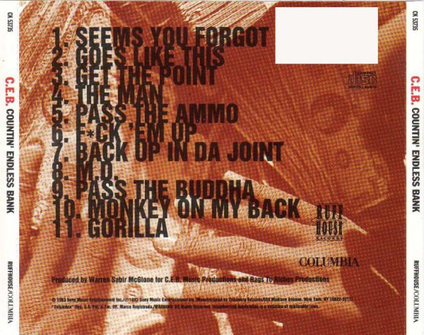 C.E.B./Countin Endless Bank: Countin' Endless Bank: CD C.E.B./Countin Endless Bank: Countin' Endless Bank: CD