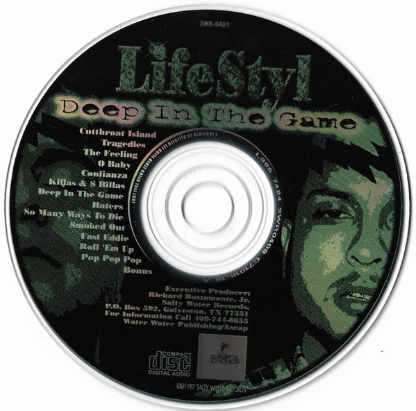 Deep In The Game by Lifestyl (CD 1997 Salty Water Records) in 