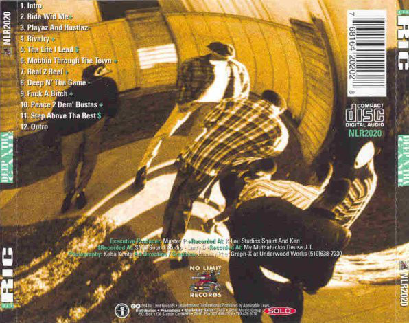 洋楽 SWEET-P/DEEP IN THA GAME/G-RAP Sweet-P – Deep In Tha Game II 