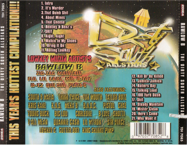 g-rap RAWLOW B THE DIRTY SOUTH ALLSTARS 【公式通販】