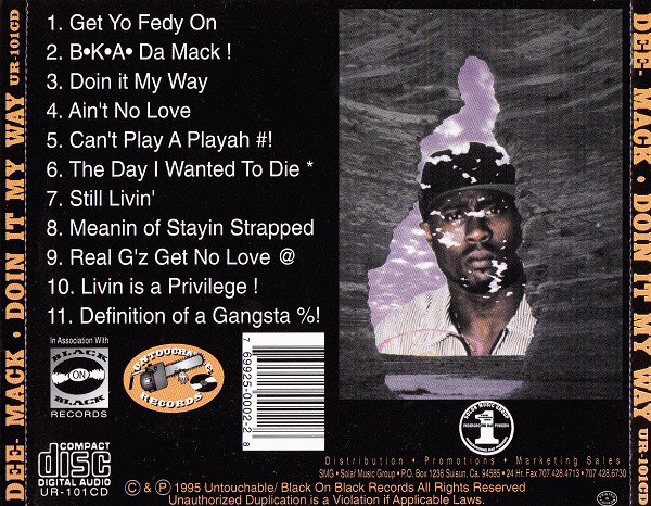 Dee-Mack (Black On Black Records, Untouchable Records) in San 