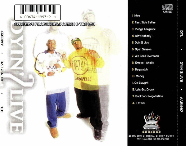 D.T.L./DTL: Dyin' 2 Live: CD