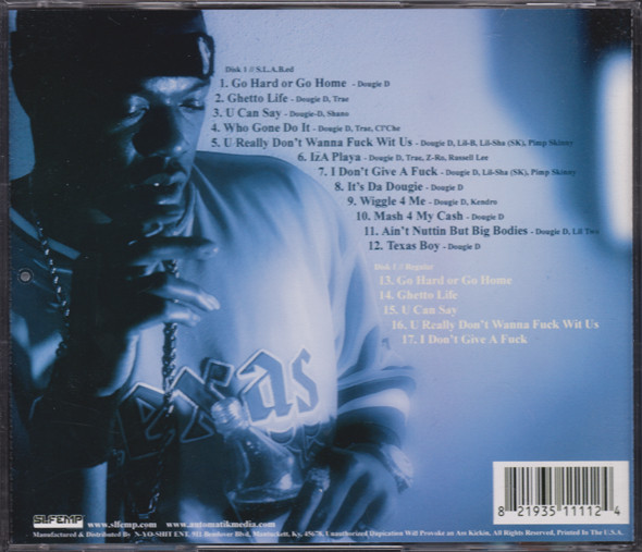Go Hard Or Go Home by Dougie D (CD 2003 G-Maab Entertainment) in 