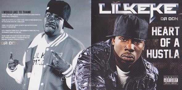 Heart Of A Hustla by Lil Keke (CD+DVD 2012 Hustle U.S.A.) in  