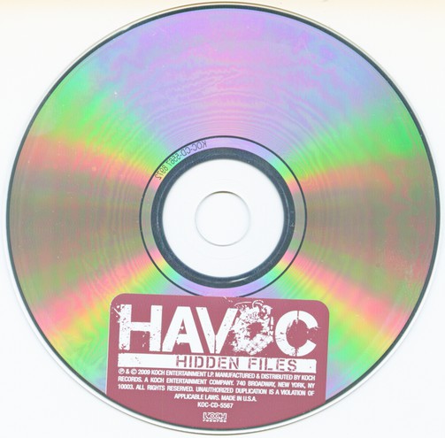 Hidden Files by Havoc (CD 2009 Koch Records) in New York City | Rap ...