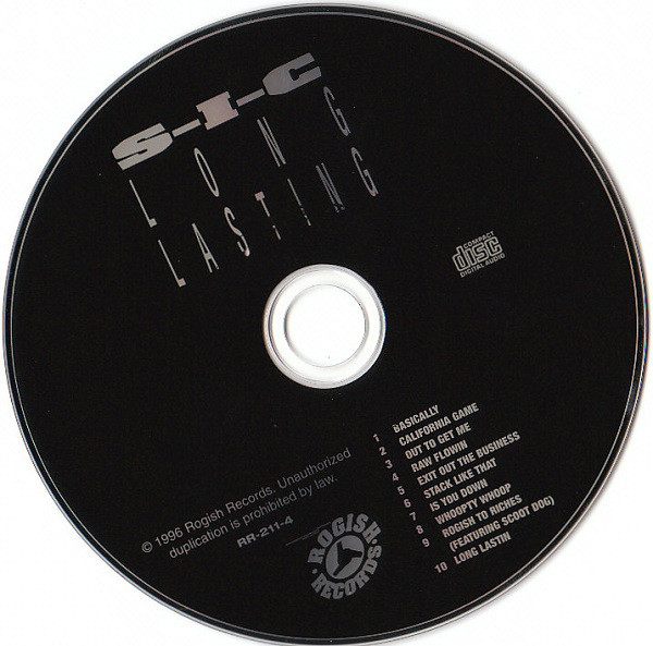 Long Lasting by S-I-C (Sic Insane Criminals) (CD 1996 Rogish 
