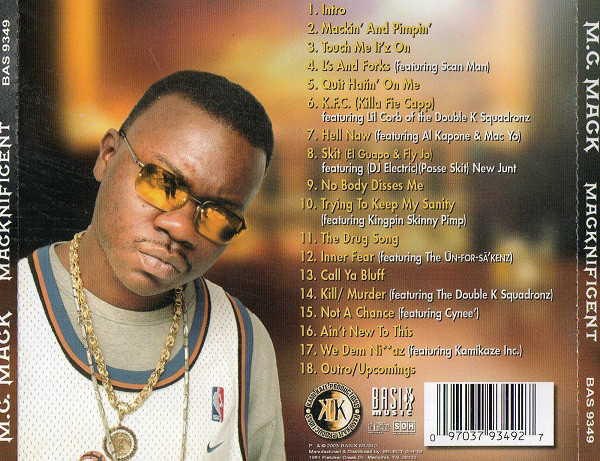 Macknificient by M.C. Mack (CD 2003 Basix Music) in Memphis | Rap - The ...