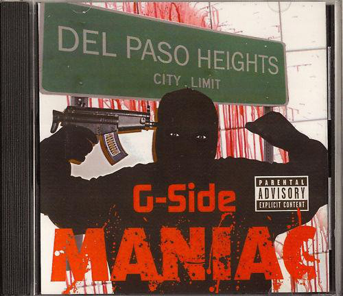 Maniac by G-Side (CD 1995 Ride Or Die Records) in Sacramento | Rap 