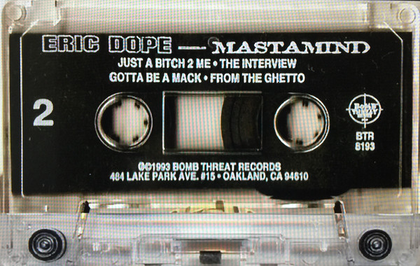 Eric Dope: Mastamind: Cassette Eric Dope: Mastamind: Cassette