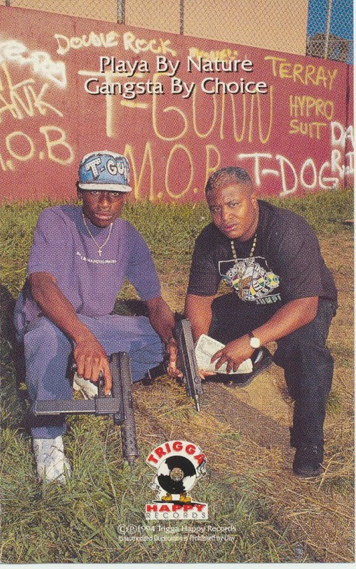 Money Over Bitchez by T-Gunn (Tape 1994 Trigga-Happy Records) in 