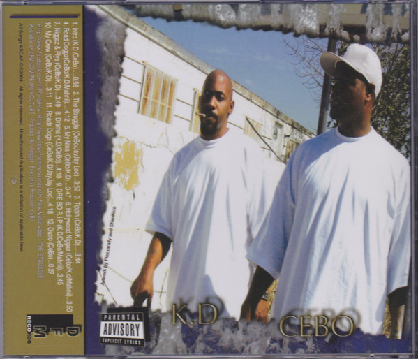 Nickel Piece by CeBo (CD 2004 Down Foe Mine Records) in Compton 