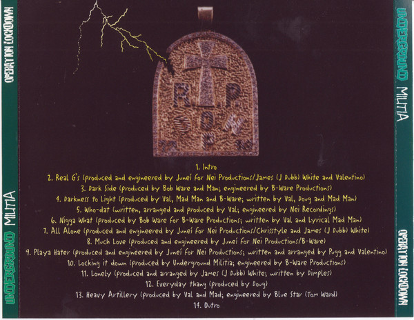 Operation Lockdown by Underground Militia (CD 1996 Not On Label 