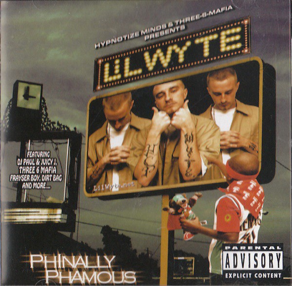 Phinally Phamous by Lil Wyte (CD+DVD 2004 Asylum Records) in 