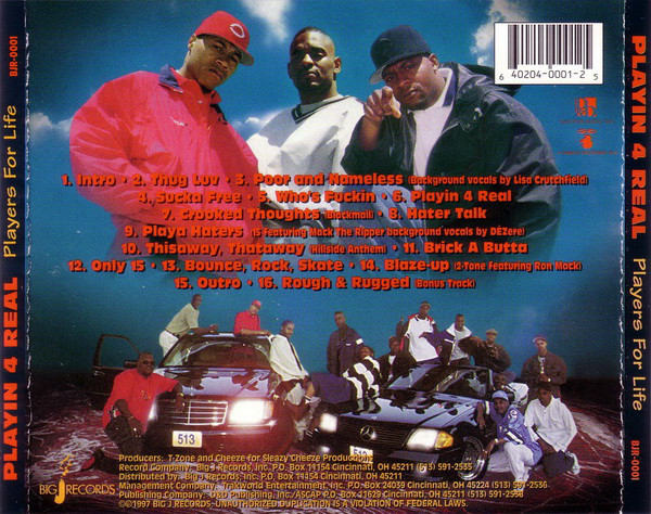 Playin 4 Real by Players For Life (CD 1997 Big J Records) in 