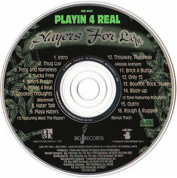 Playin 4 Real by Players For Life (CD 1997 Big J Records) in 