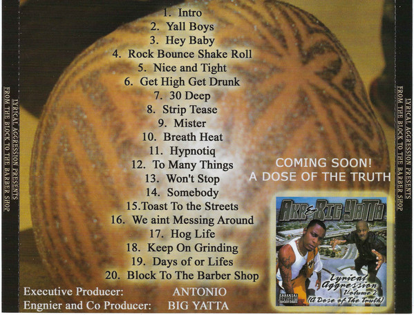 Lyrical Aggression presents: From The Block To The Barber Shop: CD Lyrical Aggression presents: From The Block To The Barber Shop: CD