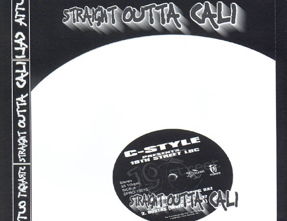 Presents Straight Outta Cali by Various (CD 1998 19th Street 