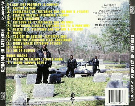 【視聴】PROPHECY OF PROFITS / 4-TREY / G-RAP，G-FUNK 4-TREY Prophecy Of Profits SEALED Gangsta Rap Tape Texas G-Funk