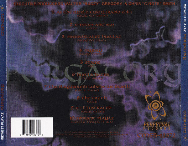 Purgatory by Midwest Playaz (CD 1997 Perpetual Entertainment) in 