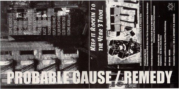 Remedy by Probable Cause (CD 1998 U.N.I.T.Y Records) in New York 